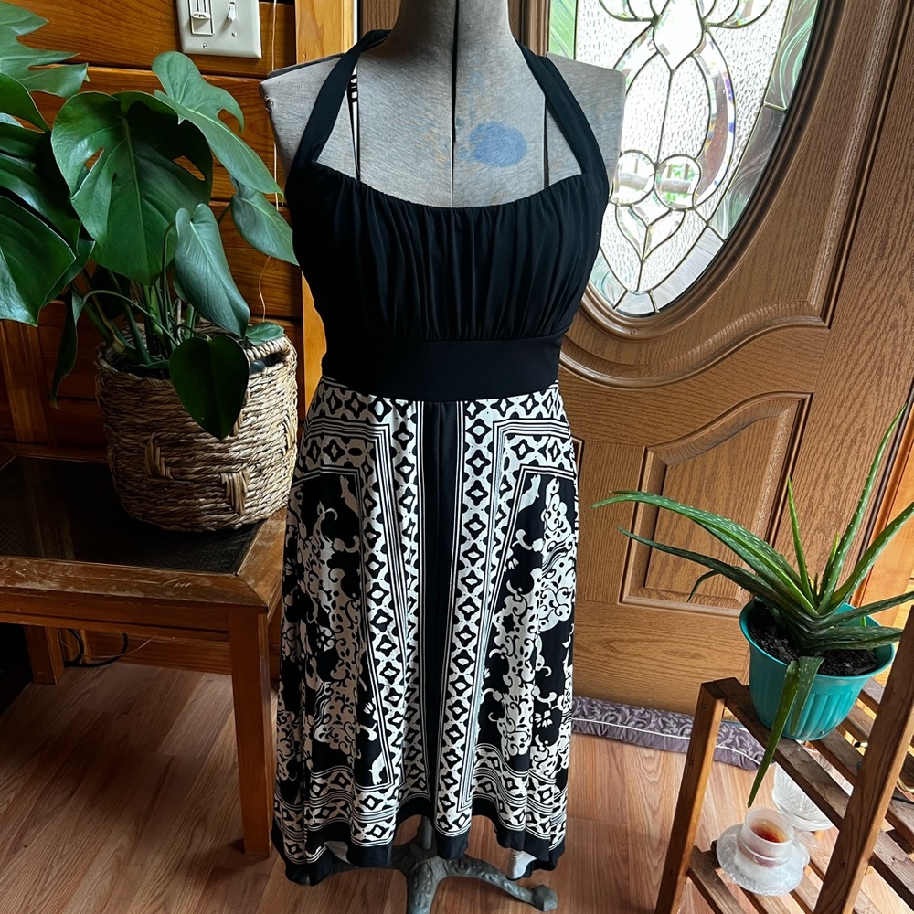 Vintage Corey P halter dress